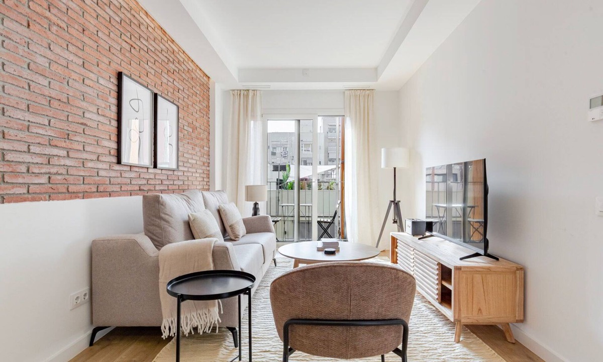 Poblenou Apartment | Blueground | El Poblenou, pool & w/d