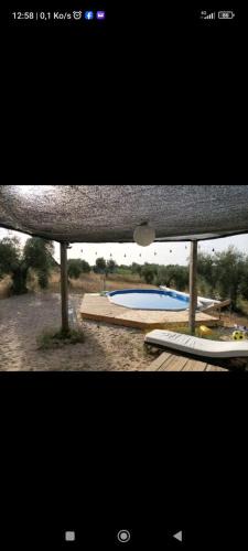 Almonte Other | Caravana acogedora con piscina "Amantes de la naturaleza"