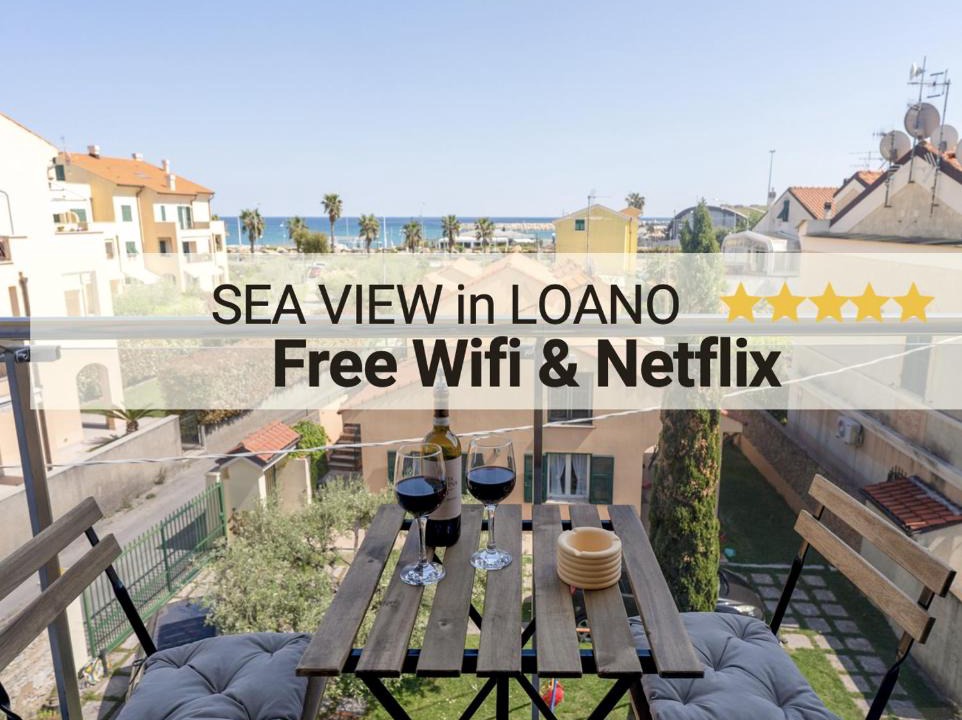 Loano Apartment | [LOANO-MARINA] GRAZIOSO ☆☆☆☆☆ CON VISTA MARE