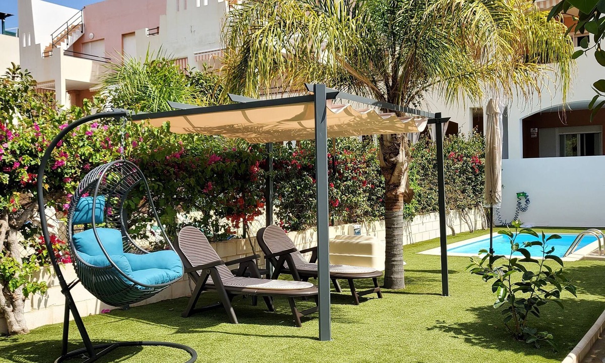 Las Herrerias Apartment | LOW GROUND FLOOR in the FIRST LINE of Vera with private pool!