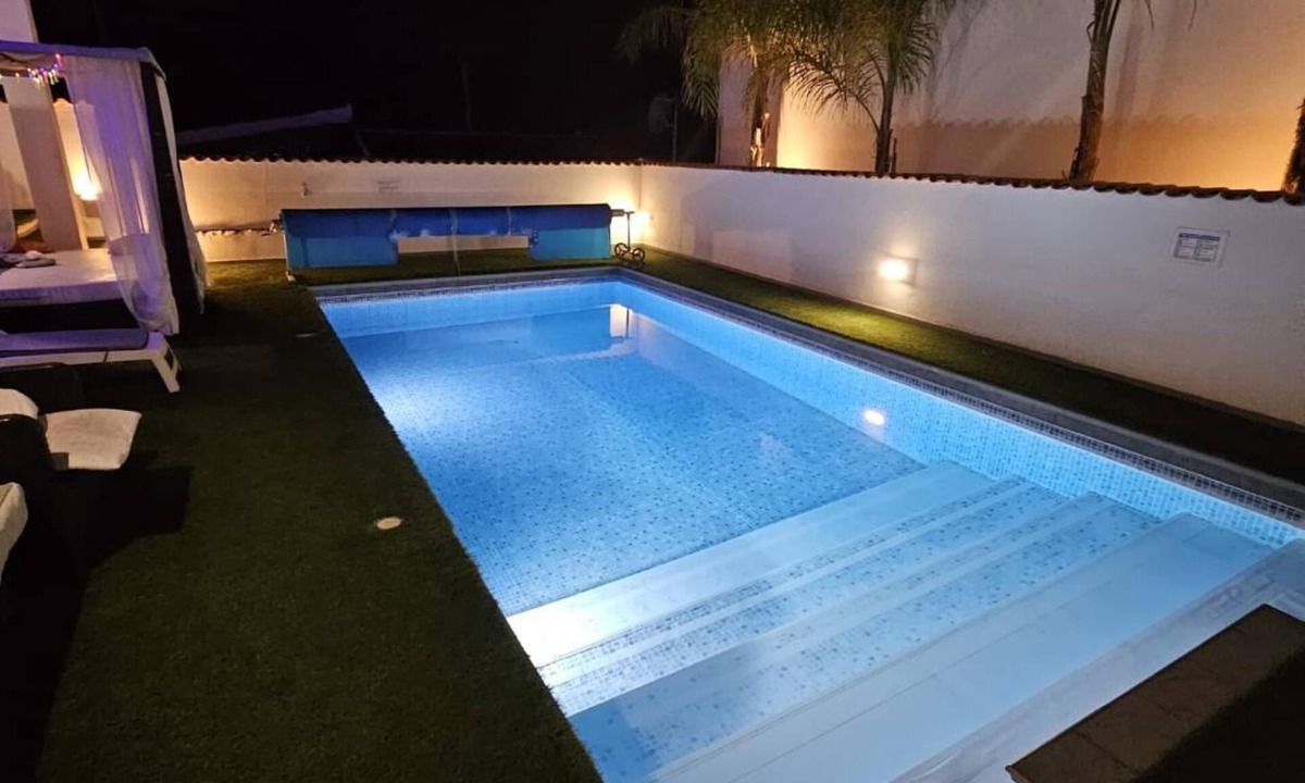 Complejo turistico Amarilla Golf Villa | villa with panoramic ocean views heated pool and jacuzzi n nn
