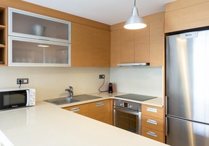 1st sea row apartment with solarium