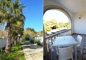 Air-Conditioned Apartment Near the Beach with Spacious Balcony & Garden