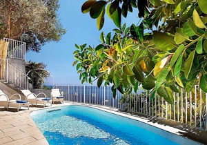 AMORE RENTALS - Villa Le Sirene 1 with Private Pool and Sea View