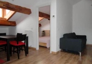 Gaby: Gressoney Valley - Attic in a house with a garden
