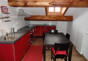 Gaby: Gressoney Valley - Attic in a house with a garden
