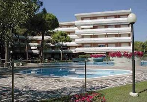 Holiday apartment with balcony and pool