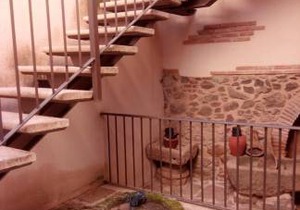 One bedroom house with city view and terrace at Lagartera
