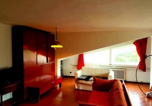 Penthouse 100m from the slopes, bright and quiet
