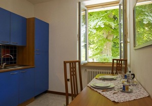 Spacious 1½-room apartment with balcony and pool and generous park