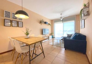 Vistas al mar playa Eucaliptus, con solarium privado