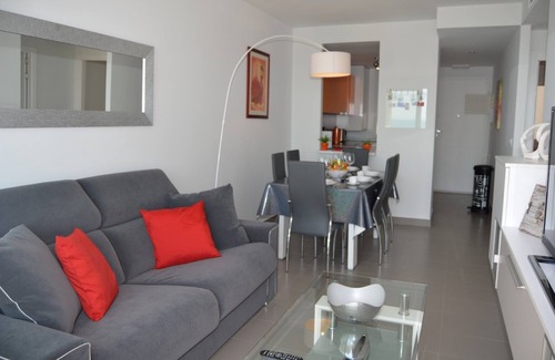 San Javier Apartment | 1st floor apartment, sea and pool view, free wifi.