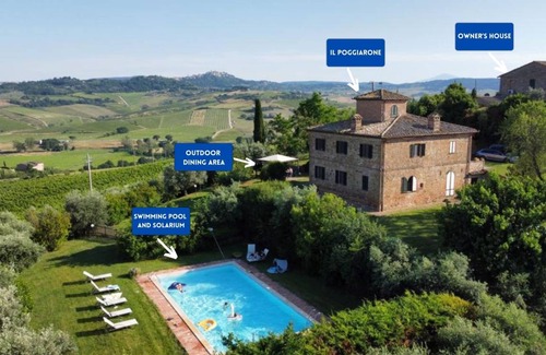 Montepulciano Villa | 220 m² Villa ∙ 7 bedrooms ∙ 14 guests