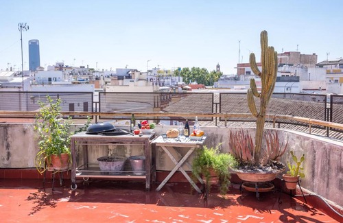 Feria Apartment | Apartamento Duplex con hermosa terraza cerca Alameda de Hércules