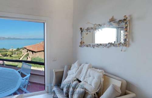 Li Cuncheddi Apartment | Apartment 'Casa Vacanze Li Cuncheddi' with Sea View, Shared Pool and Private Terrace