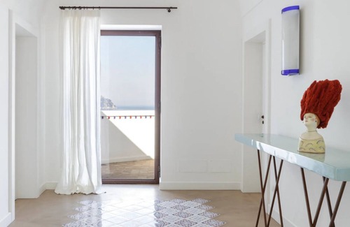 Amalfi Villa | Casa Massa Amalfi, 4 camere da lettocomplete con bagno,vista, piscina privata