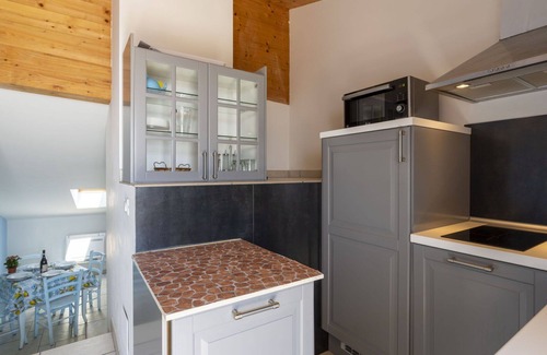 Terzorio Apartment | Lovely apartment for 4 people with A/C, WIFI, balcony and panoramic view