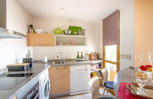 Golf Bahia Apartment | Modern apartment with large balcony with sea view.