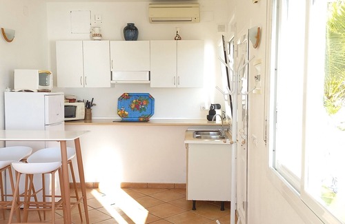 Almadraba-Canyelles Apartment | Roses: Loft with private terrace and garden, magnificent sea view