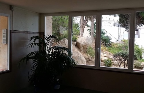 Almadraba-Canyelles Apartment | Studio, large L-shaped TERRACE, SWIMMING POOL with sea view, + PARKING included