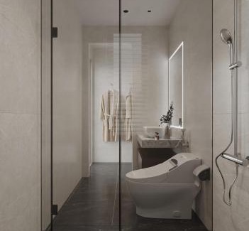 Ba Dinh Apartment | Warm Ivory House in Center-Netflix-Laundry