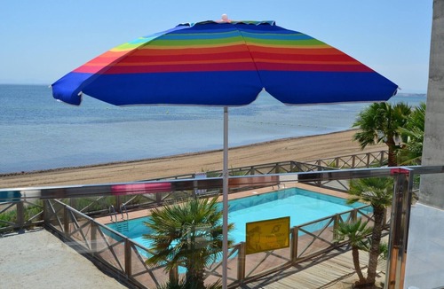 San Javier Apartment | 1st floor apartment, sea and pool view, free wifi.