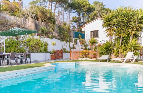 Lloret de Mar Villa | 2PAL01- House with private pool and beautiful sea views located near the beach
