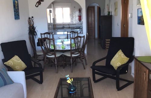 Mar de Cristal Apartment | 3 bed/2 baths. Penthouse with Private Roof Terrace, Lovely Views, south facing