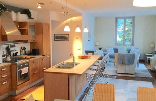 Carate Urio Condo | 5 Lakefront Balconies on Lake Como-Waterviews from Every Room!