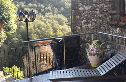 San Bartolomeo al Mare Apartment | 5 Minutes by car from Beach, Apt in Historic Stone Mill w/Pool 008052 LT 0285