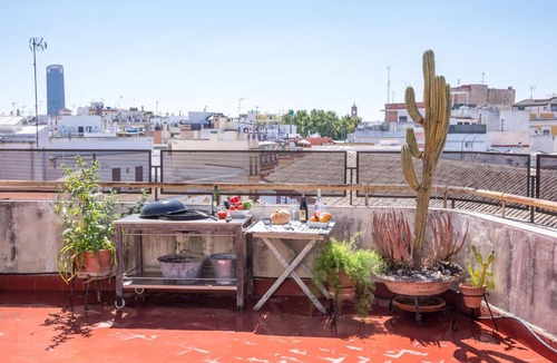 Feria Apartment | Apartamento Duplex con hermosa terraza cerca Alameda de Hércules