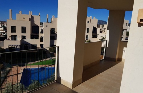 Corvera Apartment | Apartment Corvera Golf with Mountain View, Shared Pool & Wi-Fi