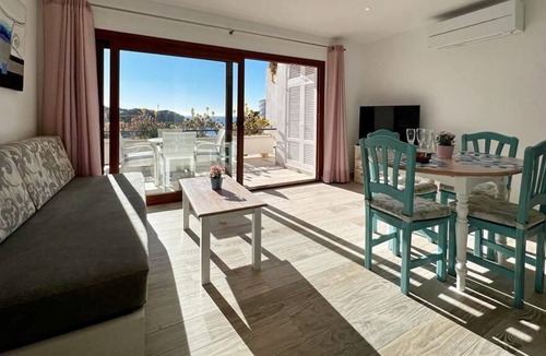 Cala Ferrera Apartment | Apartment 'El Pino 104' with Sea View, Shared Pool & Wi-Fi