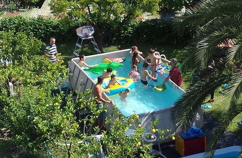 Borgio Verezzi House | Apartment in period villa with garden, pool and separate entrance