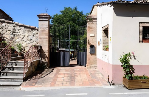Vescovado Apartment | Apartment Noce in the Antiche Dimore del Vescovado with shared pool, Wi-Fi, and air conditioning