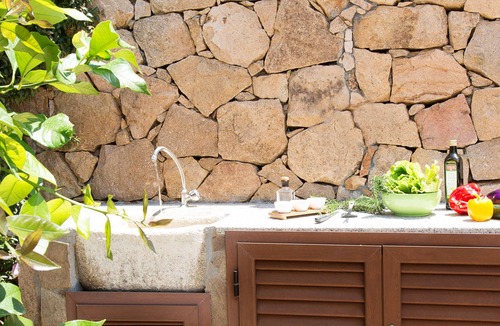Capo Coda Cavallo Villa | Beautiful villa with pool, 150 meters to the beach