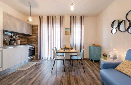 Polignano a Mare House | Bright Dwelling with sea view, partnered with private beach and pool/spa.