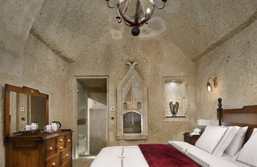 Mustafapasa Hotel | Cappadocia Cave Escape – Historic Hideaway with Modern Comforts!
