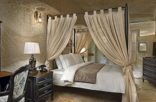 Mustafapasa Hotel | Cappadocia Cave Escape – Historic Hideaway with Modern Comforts!