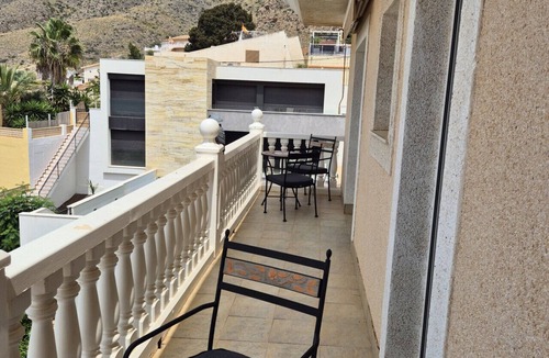 Bolnuevo Apartment | Casa Brisamar with stunning view over sea and mountain