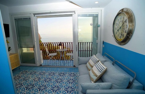 Pogerola Apartment | Casa MareLuna- Sea View-Free WiFi-Parking Area- AC