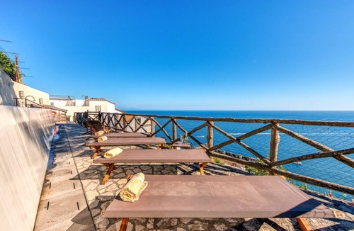 Amalfi Villa | Casa Massa Amalfi, 4 camere da lettocomplete con bagno,vista, piscina privata