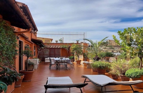 Torrino Apartment | Chic Italian double-terrace apartment in Spanish Steps vicinity with sky views