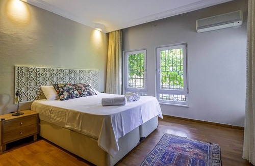 Alanya Apartment | Chic Villa w a Fireplace, Pool, Terrace in Alanya