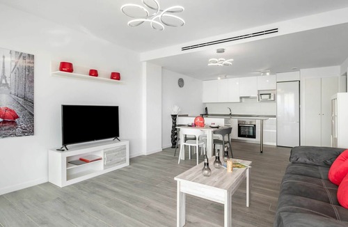 Golf Bahia Apartment | Cosy apartment for 4 guests with WIFI, A/C, pool, TV, patio, panoramic view and parking