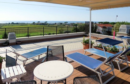 Cerveteri Apartment | Cosy apartment for 5 people with A/C, TV and patio