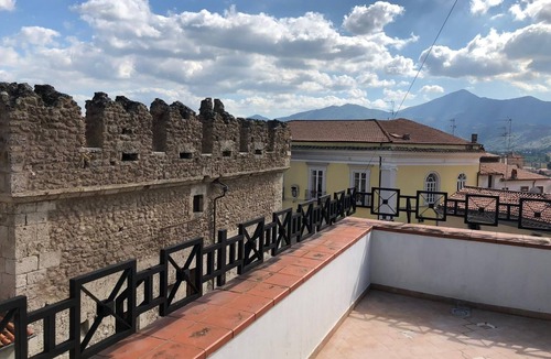 Venafro Apartment | Cozy attic parking space, in the town square within walking distance from the center