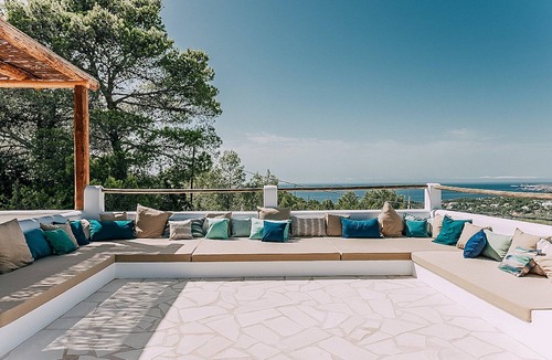 Cala Vadella Villa | Elegant Ibiza Villa | Villa Remus | 4 Bedrooms | Spacious Furnished Sun Terrace.