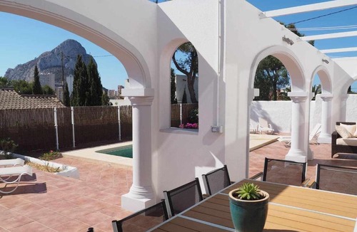 Calpe Villa | Fabulosa villa a 900m playa con piscina y vistas