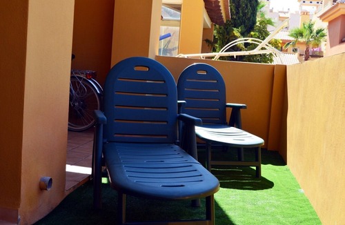 Mar de Cristal Apartment | Ground floor apartment, free wifi, patio, pool view